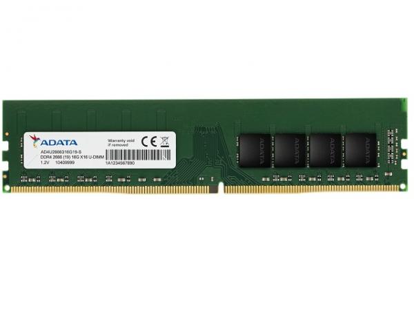 MEMORIA ADATA DDR4 U-DIMM 16GB/ 2666 MHZ AD4U266616G19-SGN  