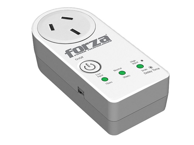 Protector Voltaje 1800W Forza FVP-1202B-A Zion 220V         
