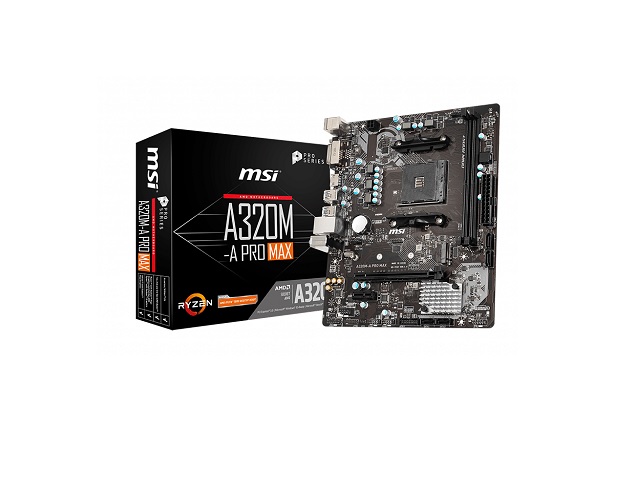 MOTHERBOARD MSI AM4 A320M-A PRO MAX                         