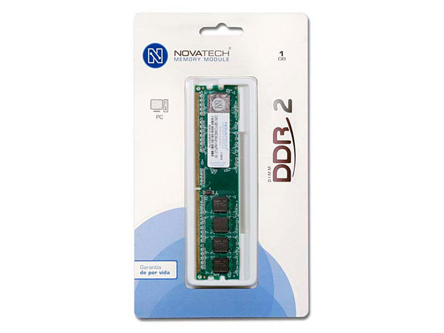 MEMORIA NOVATECH U-DIMM DDR2 256MB /533MHZ                  