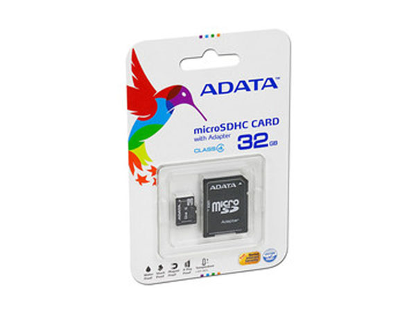 MEMORIA ADATA MICRO SD CL4 32GB C/ADAPTADOR
               