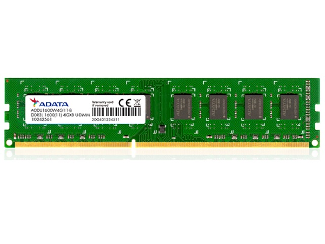 MEMORIA ADATA DDR3L 8GB/1600 MHZ ADDX1600W8G11-SGN 1.35V    