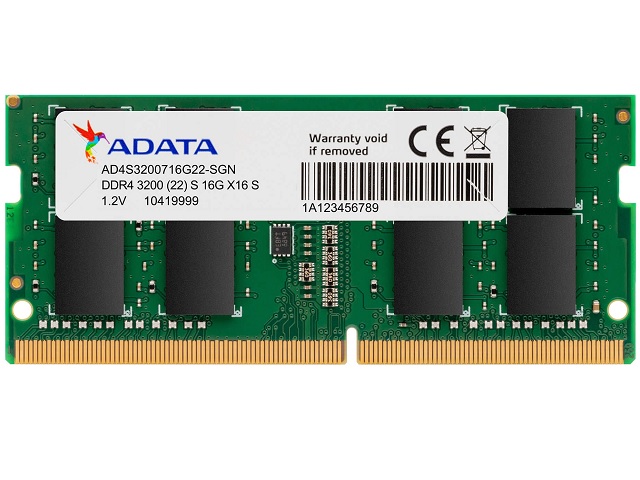 MEMORIA ADATA DDR4 SO-DIMM 32GB/3200 MHZ AD4S320016G22-SGN  