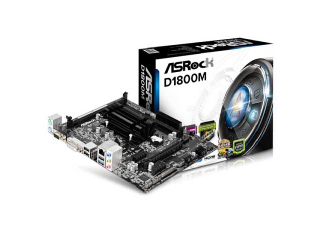 COMBO MOTHER/MICRO ASROCK D1800M 2.41GHz DUAL CORE          