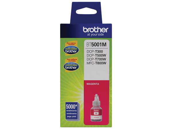 BOTELLA TINTA BROTHER BT5001M SISTEMA CONTINUO              