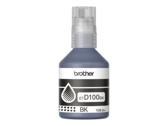 BOTELLA TINTA BROTHER BTD100BKMEX SISTEMA CONTINUO          