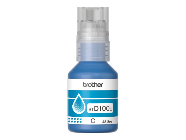 BOTELLA TINTA BROTHER BTD100CMEX SISTEMA CONTINUO           