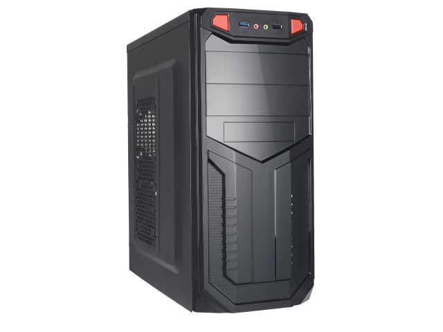 GABINETE KIT FALCOM CM-9527 FUENTE 600W USB 3.0             